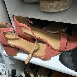 Blush heels